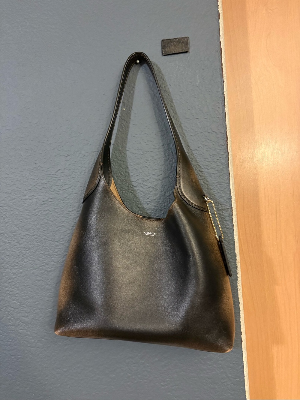 COACH Brooklyn 28 distressed leather Shoulder Bag